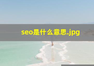 seo是什么意思